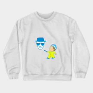 Jesse and the Blue Rock White Tee Crewneck Sweatshirt